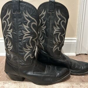 Men’s Vintage Nocona Genuine Leather, American Made Cowboy Boots
